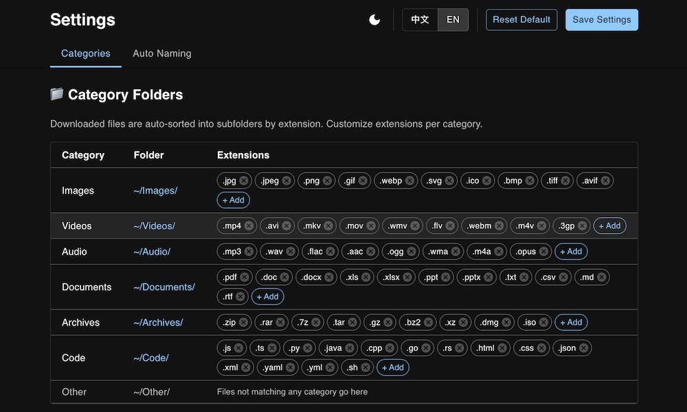 Download Pilot setting panel